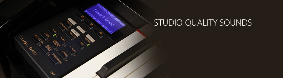 CS7 Studio-Quality Sounds