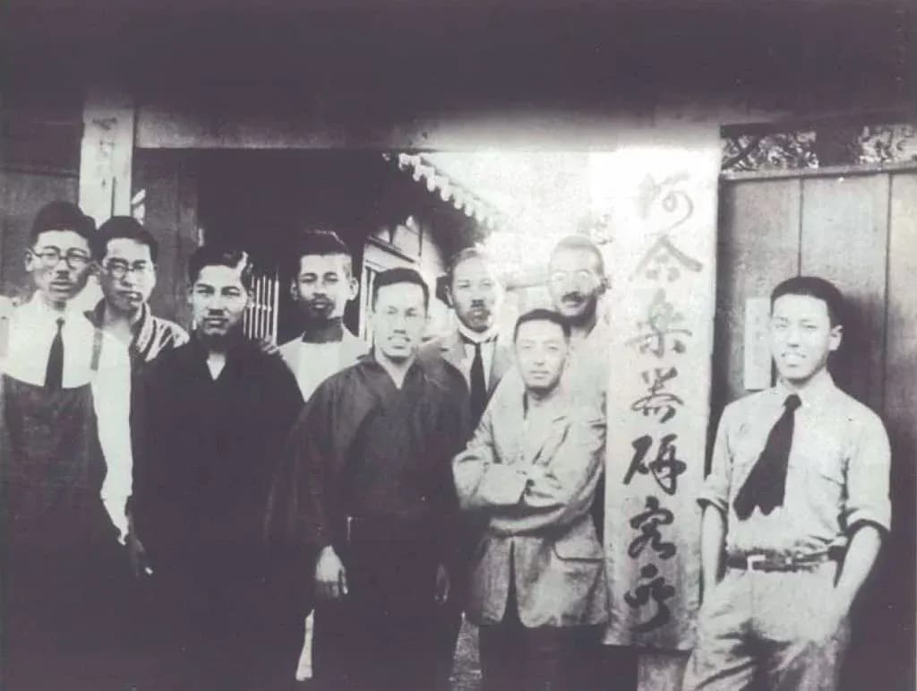 The founders of the Kawai Musical Instrument Research Laboratory, 1927