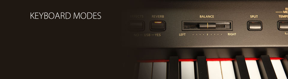Kawai CE220 Keyboard Modes