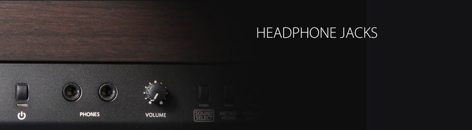 Kawai CL26 Headphone Jacks